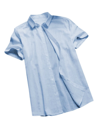 Comfortable Men's Casual Linen Shirt