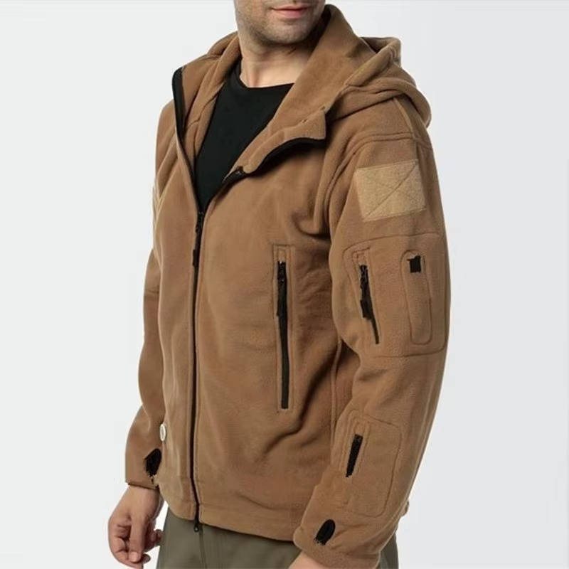 Warm Mens Fleece Winter Coat