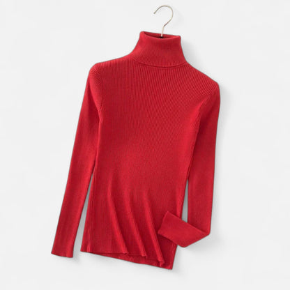 Feminine Crew Neck Knit Sweater