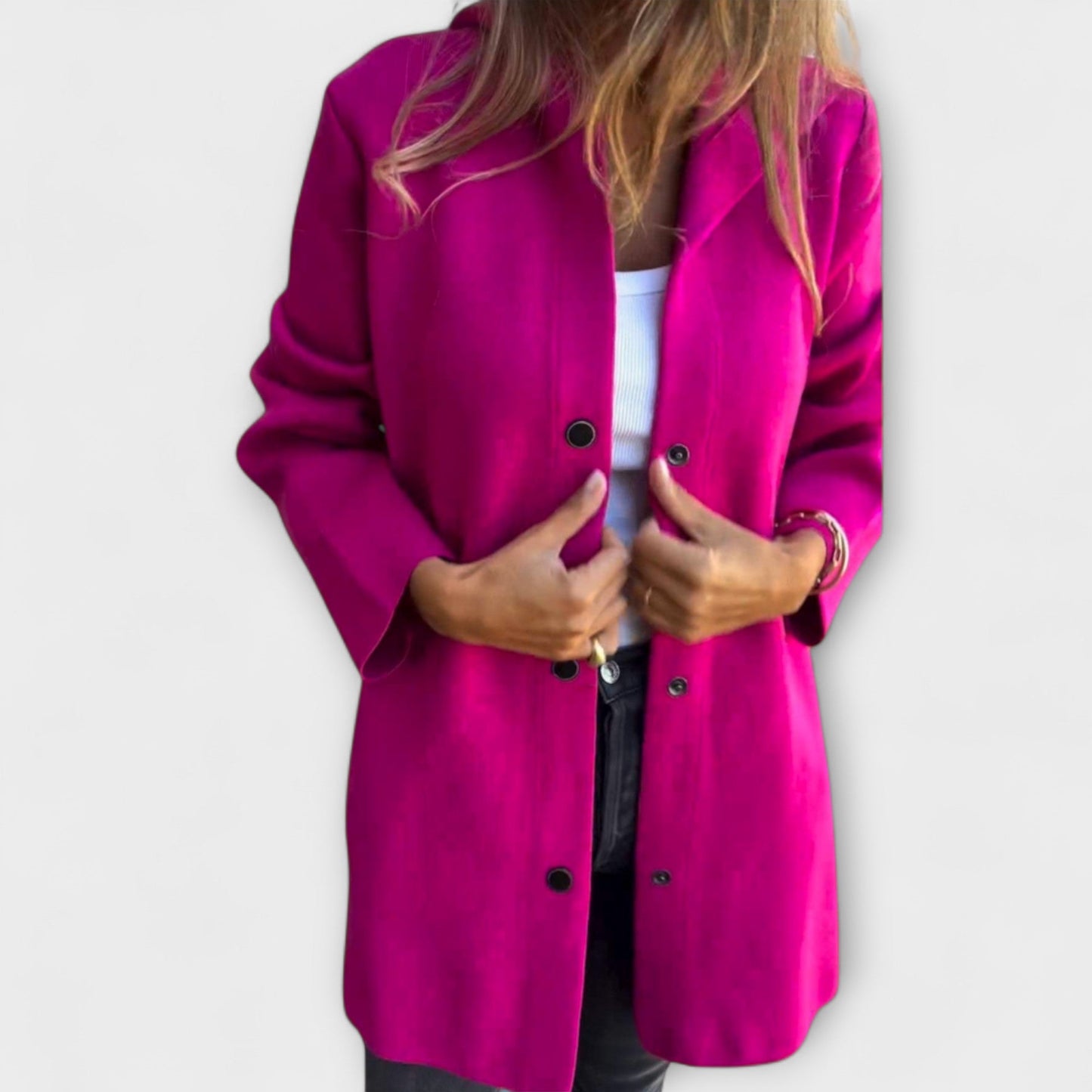 Classic Fit Ladies Hooded Coat