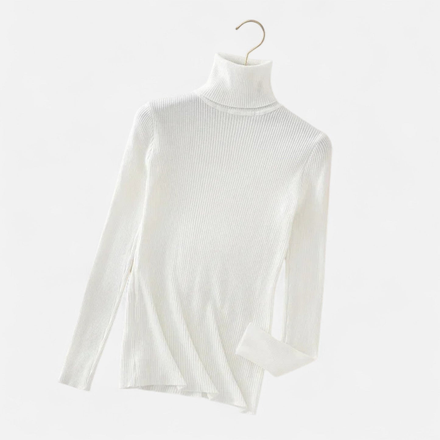 Feminine Crew Neck Knit Sweater