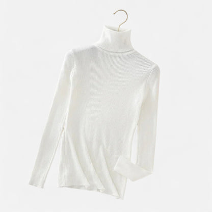Feminine Crew Neck Knit Sweater