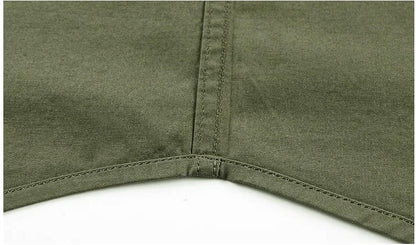 Men's Casual Short Sleeve Work Shirt