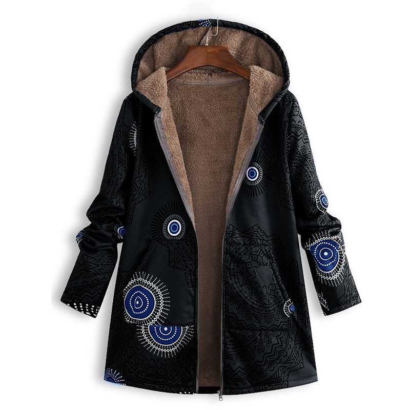 Warm Women's Lightweight Hooded Spring Coat