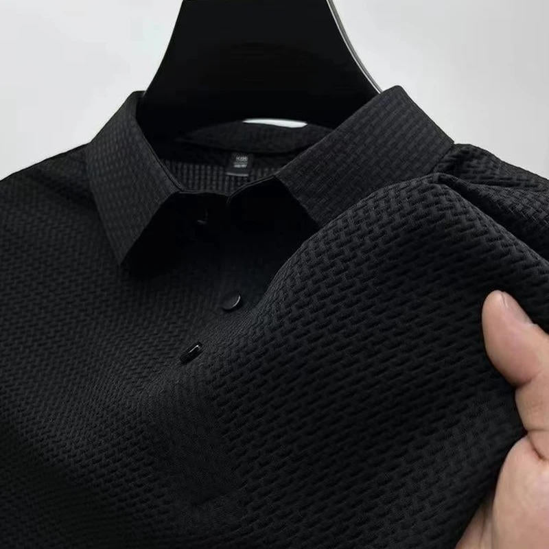 Classic Short Sleeve Polo Shirt for Men - Pexav