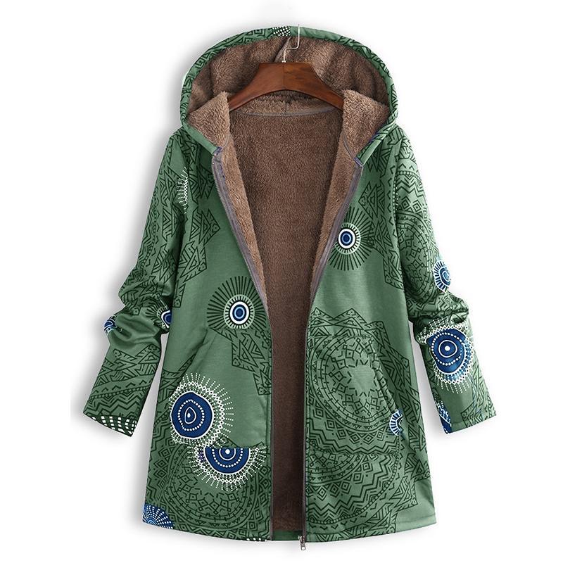 Warm Women's Lightweight Hooded Spring Coat