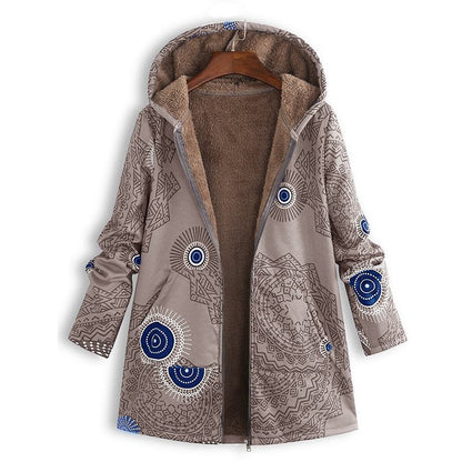 Warm Women's Lightweight Hooded Spring Coat