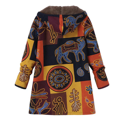 Warm Women's Lightweight Hooded Spring Coat