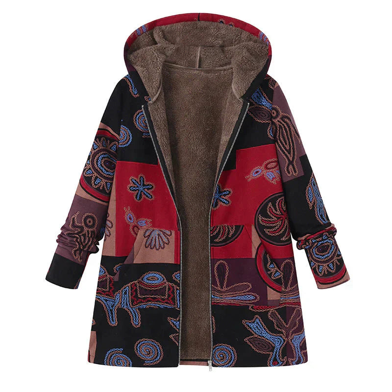 Warm Women's Lightweight Hooded Spring Coat