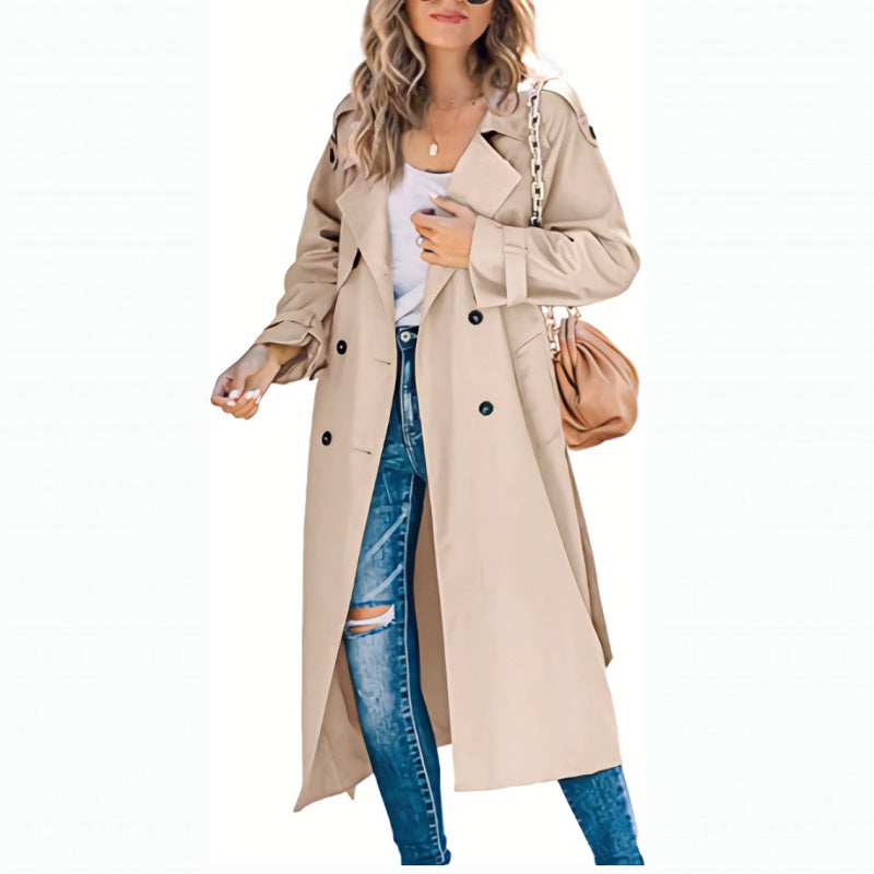 Classic Waterproof Women's Trench Coat