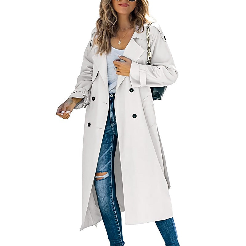 Classic Waterproof Women's Trench Coat