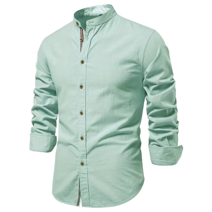 Relaxed Fit Mens Cotton Long Sleeve Tee