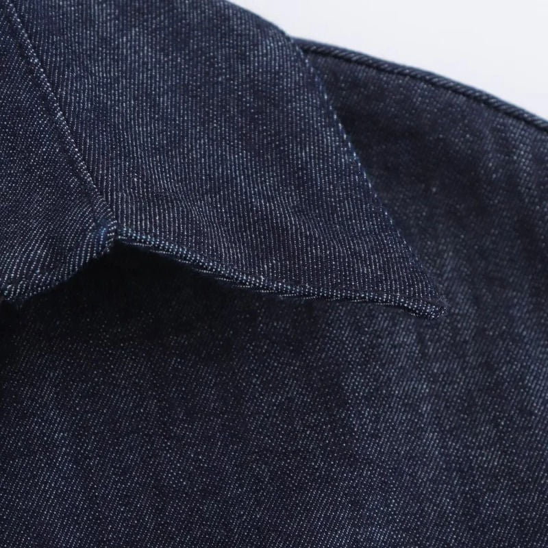Slim Fit Blue Jeans Dress for Women