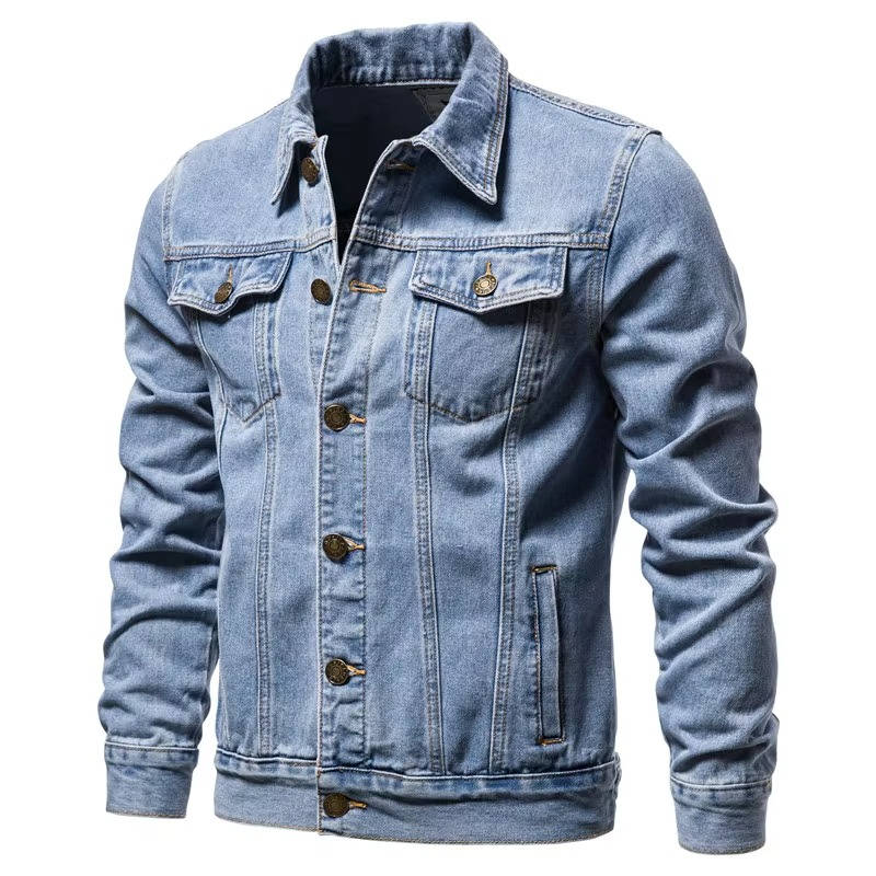 Classic Blue Jeans Jacket - Pexav