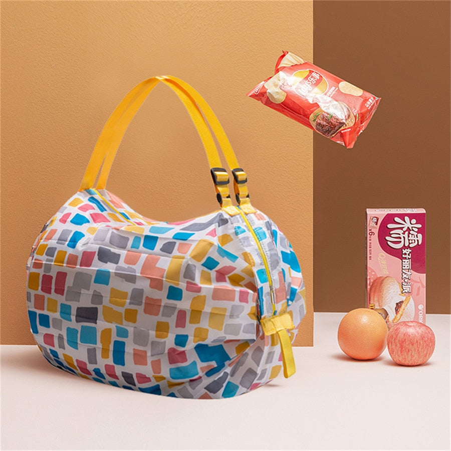 Collapsible Extra-Large Reusable Grocery Bag