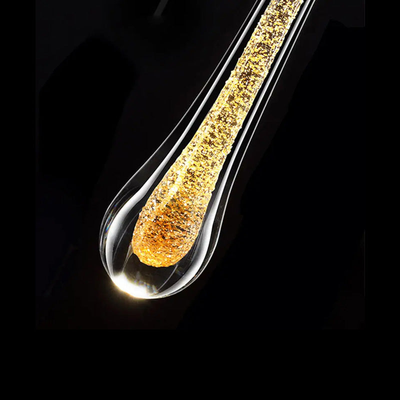 Round Glass Pendant Light with Soft Glow - Pexav