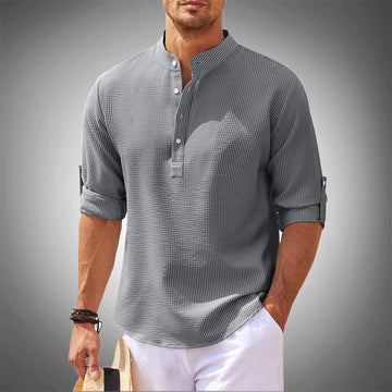 Classic Cotton Shirt for Men - Olytrend