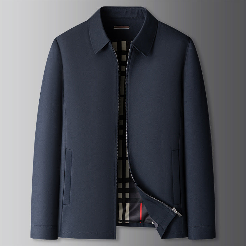 Image of Dustin | Men's Zip-Up Casual Jacket