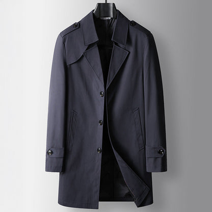 Classic Fit Waterproof Trench Coat