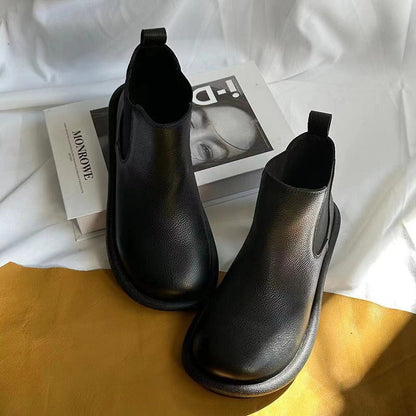 Easy Slip-On Ankle Boots - Classic Comfortable Style
