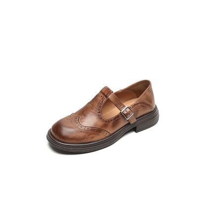 Elegant Mary Jane Shoes Made from Premium Leather