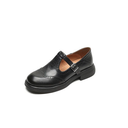 Elegant Mary Jane Shoes Made from Premium Leather
