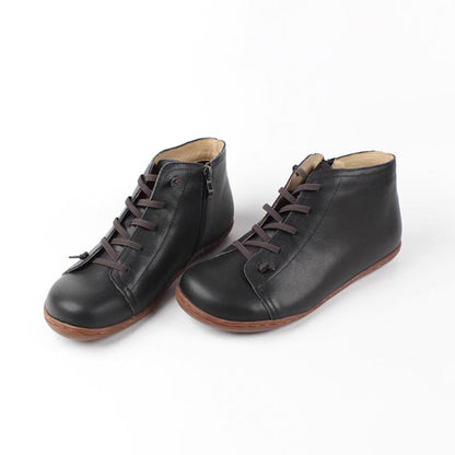 Comfortable Zip Up Ankle Boots