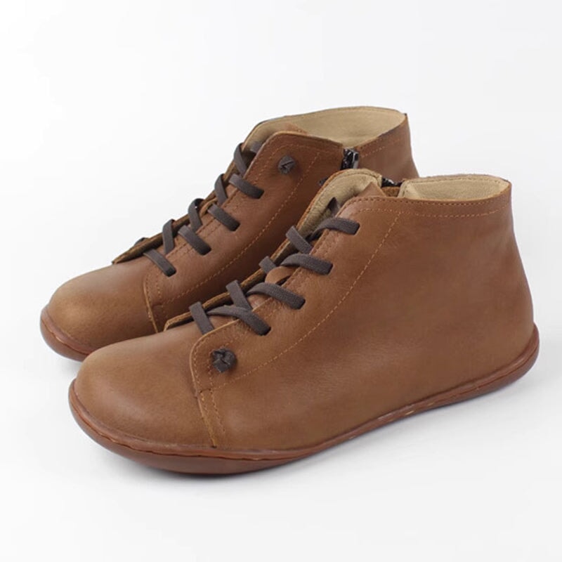 Comfortable Zip Up Ankle Boots