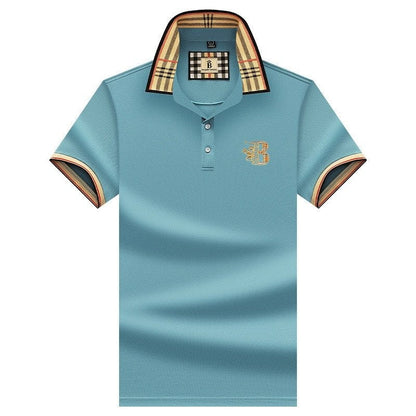 Classic Men's Short Sleeve Polo Shirt