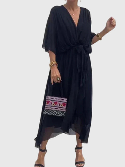Elegant Night Out Dress in Comfortable Fabric