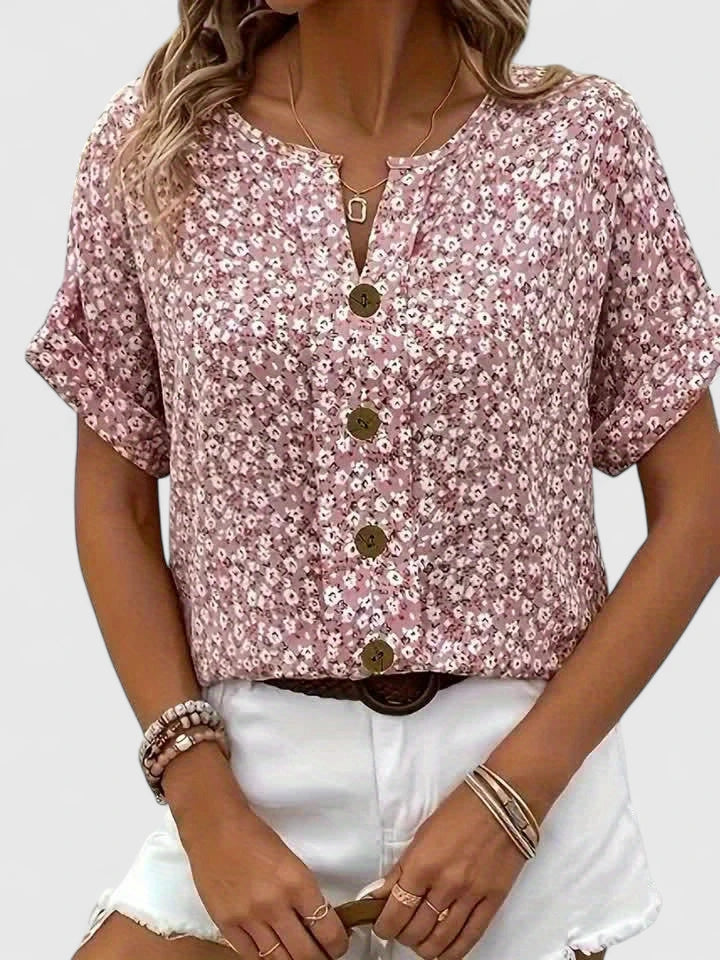 Relaxed Fit Soft Women's Blouse