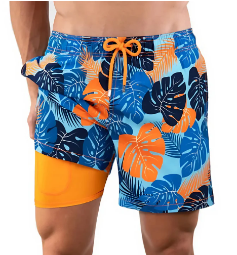 Men's Comfortable Beach Swim Shorts - Olytrend
