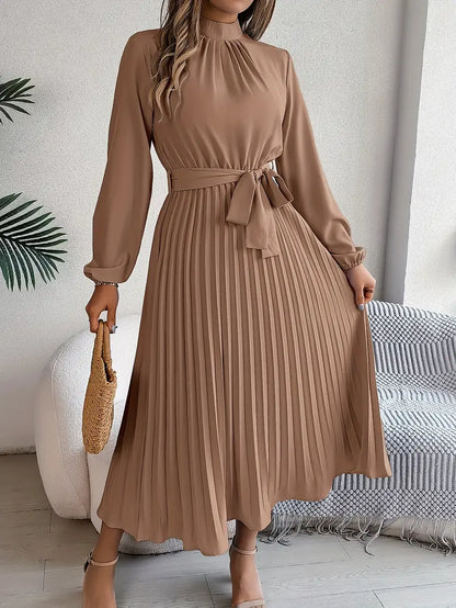 Flared Waist Midi Dress for Women