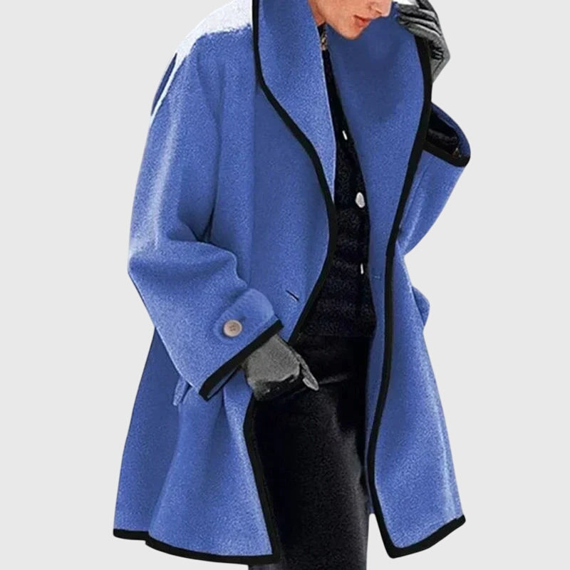 Maria - Stylish Warm Fleece Coat - Olytrend