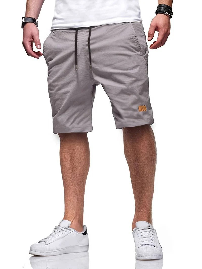 Comfortable Elastic Waist Shorts