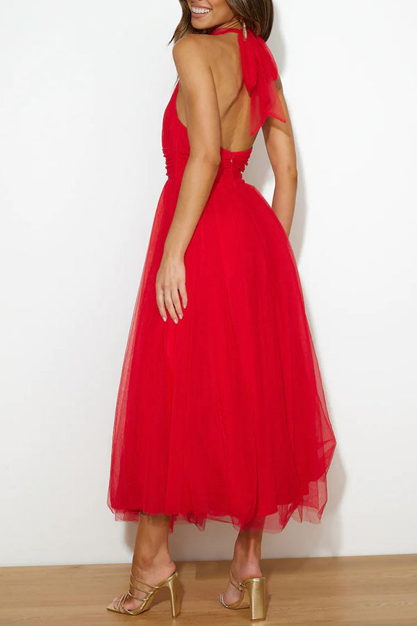 Elegant Women's Wedding Party Dress