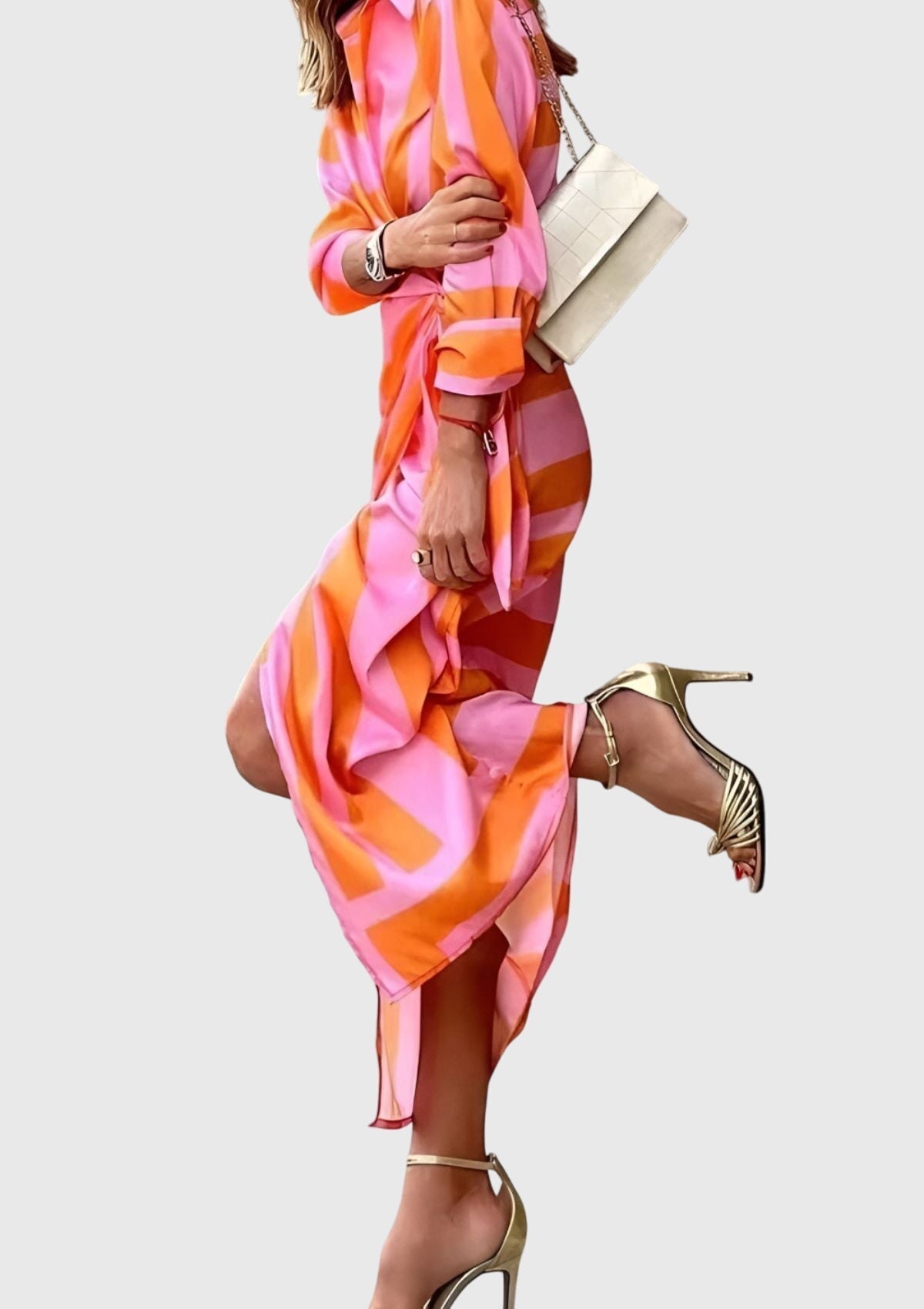 Stylish Floral Wrap Dress for Women