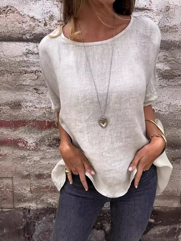 Casual Loose Fit Women's Top