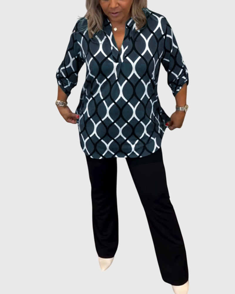 Elegant Casual Women's Blouse