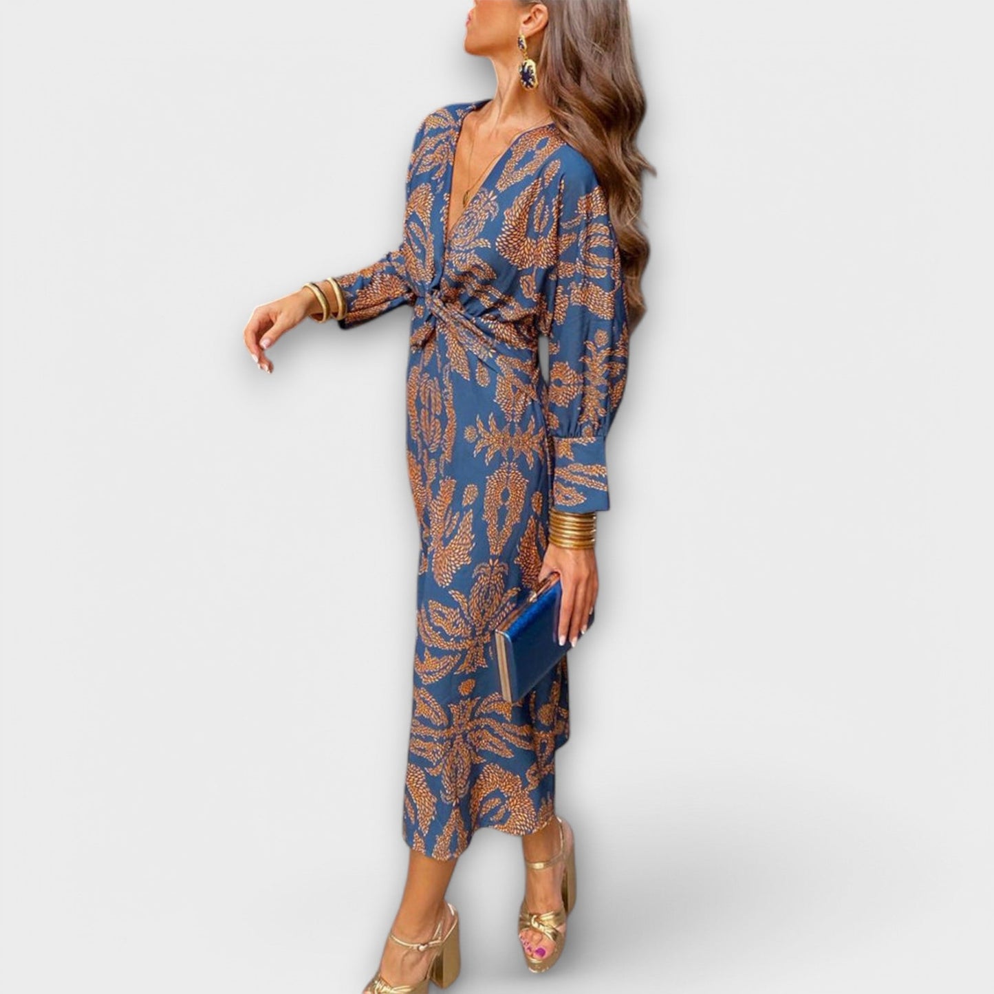 Elegant Long Sleeve Dress for All Events