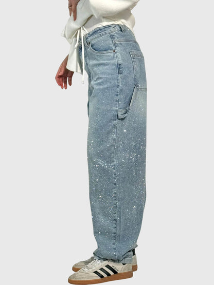 Elegant Polka Dot Women's Dress Pants