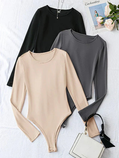 Comfy 3-Pack Womens Long Sleeve Jumpsuits