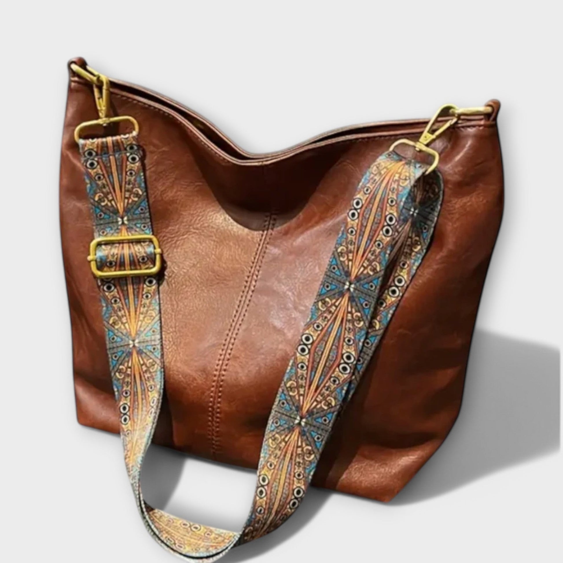 Stylish Shoulder Bag with Adjustable Strap - Olytrend