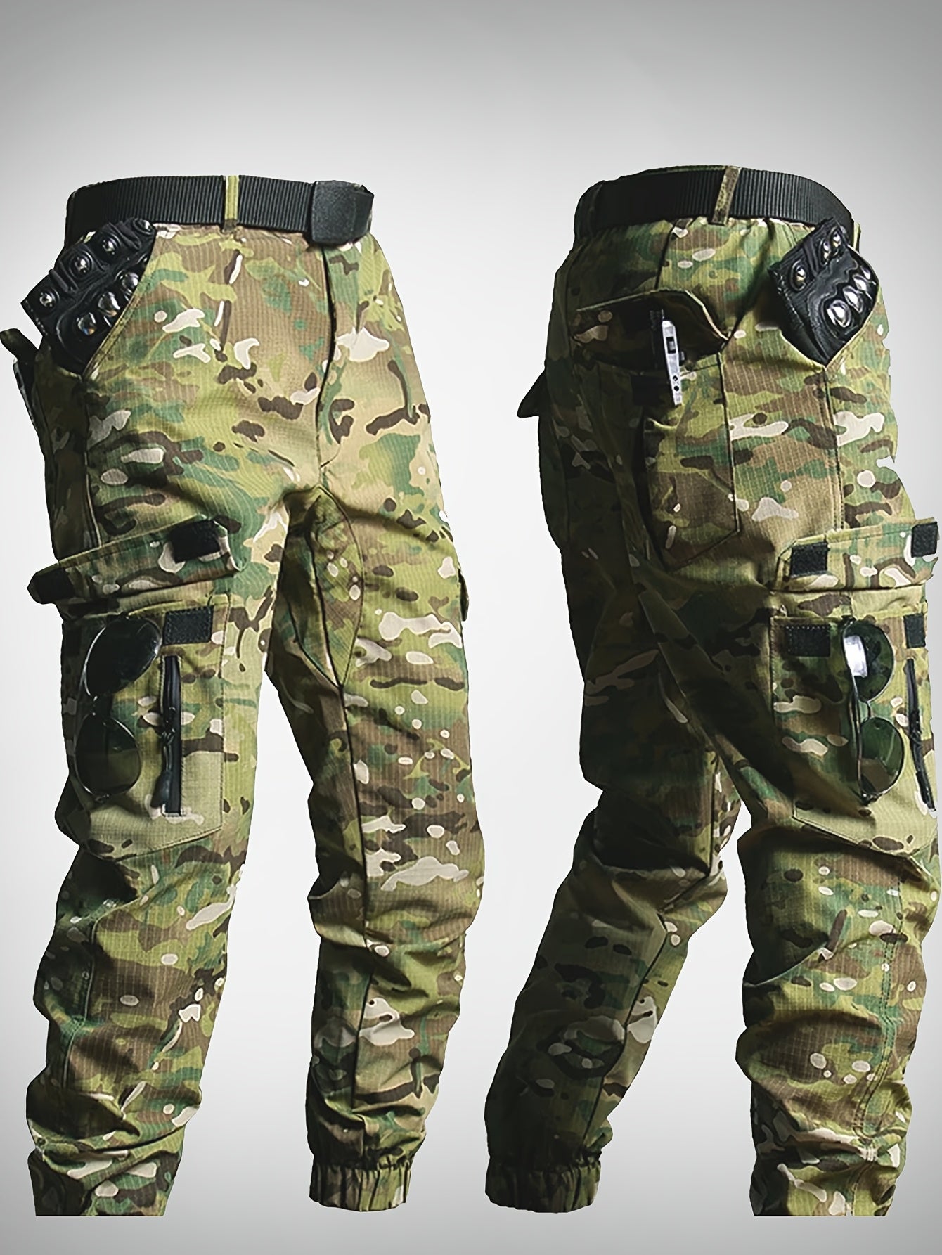 Practical Cargo Camo Work Pants