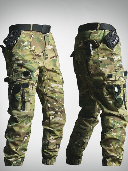 Practical Cargo Camo Work Pants