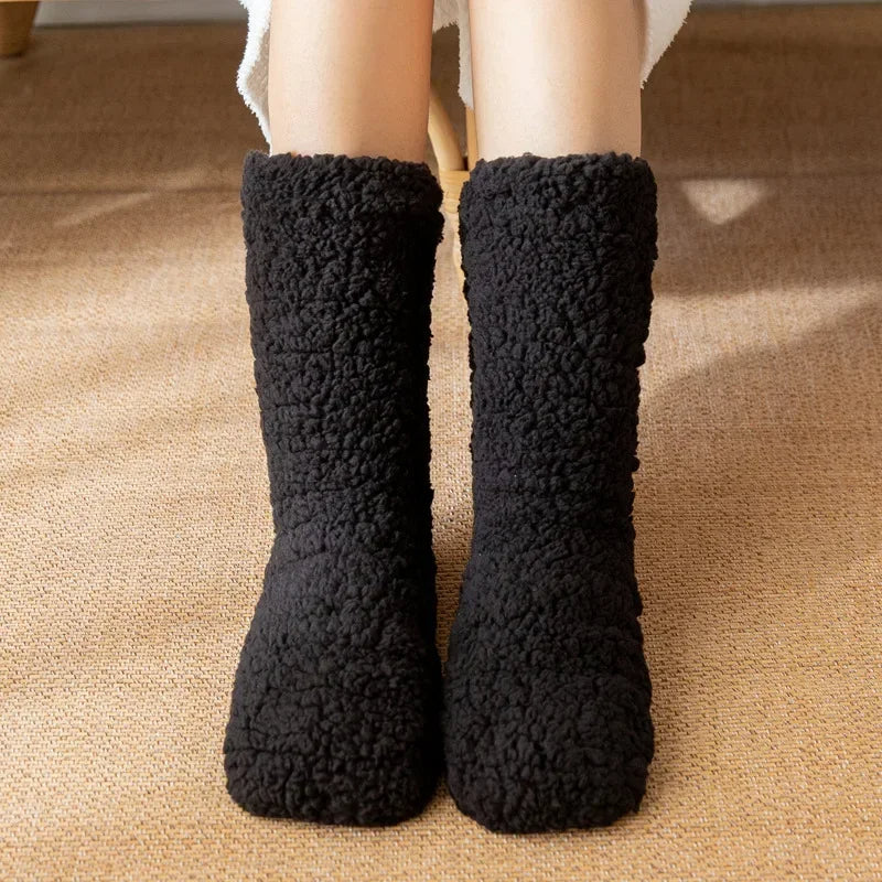 Cozy Fleece Slipper Socks
