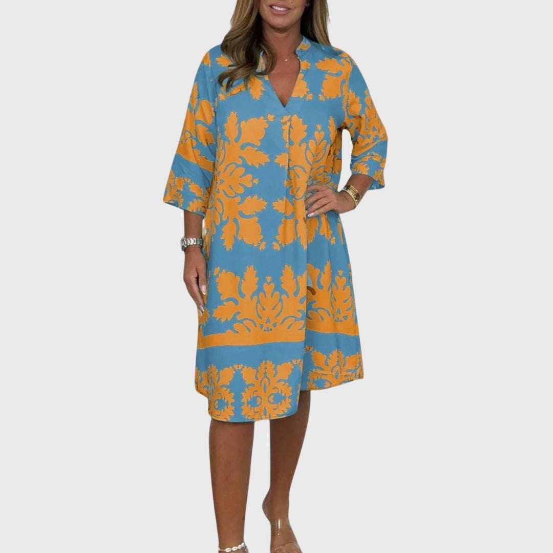 Pretty Floral Party Dress for Women
