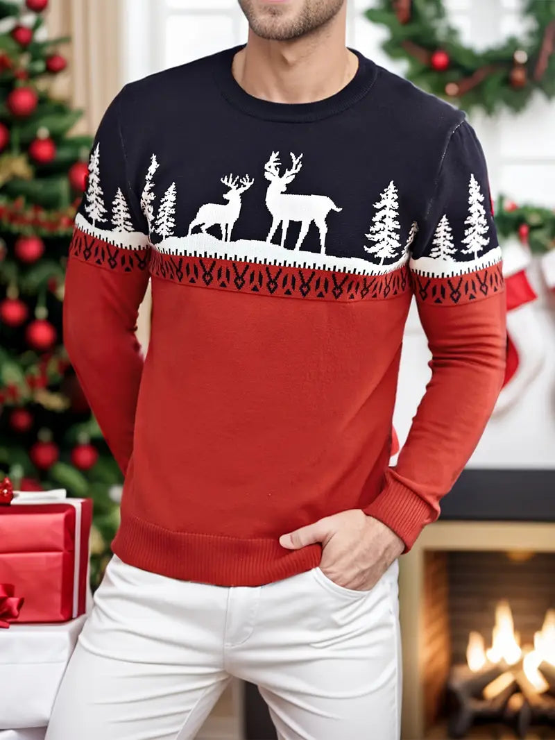 Festive Holiday Sweater for Men - Nocini