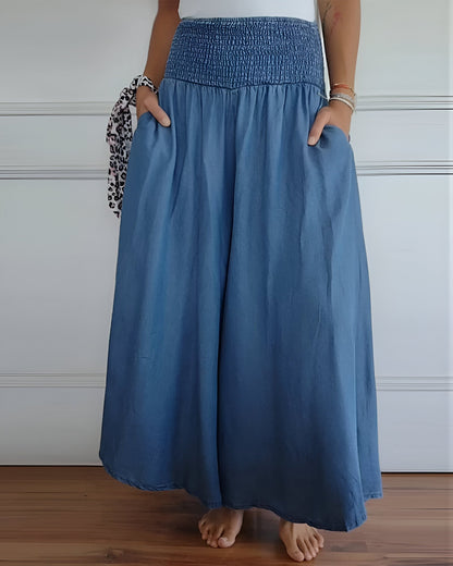 Soft Stretchy Waist Pants - Olytrend