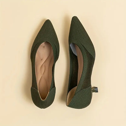 Comfortable Low Heel Pumps for Women